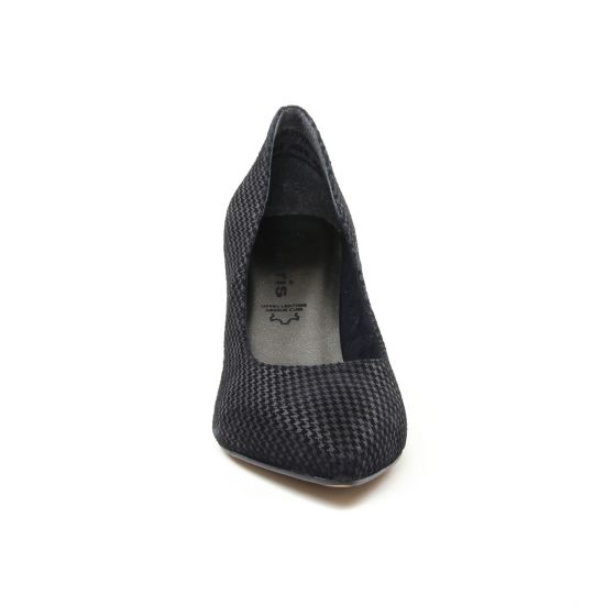 escarpins noir gris mode femme automne hiver - Photo Produit 6