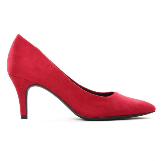escarpins rouge mode femme automne hiver - Photo Produit 2