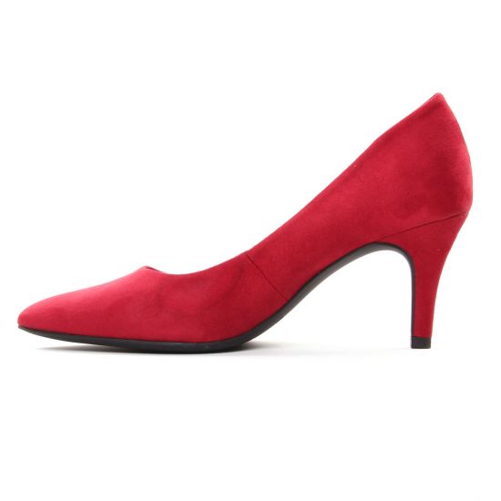 escarpins rouge mode femme automne hiver - Photo Produit 3