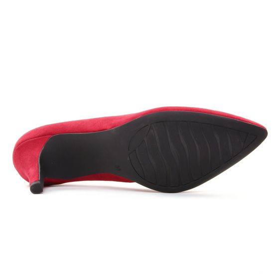escarpins rouge mode femme automne hiver - Photo Produit 5