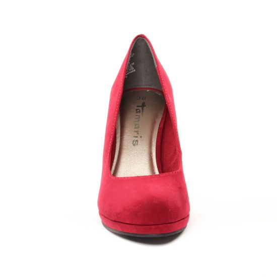 escarpins rouge mode femme automne hiver - Photo Produit 6