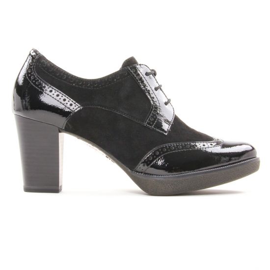 low boots noir mode femme automne hiver - Photo Produit 2