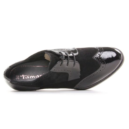 low boots noir mode femme automne hiver - Photo Produit 4