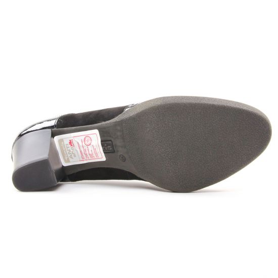 low boots noir mode femme automne hiver - Photo Produit 5
