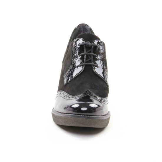 low boots noir mode femme automne hiver - Photo Produit 6