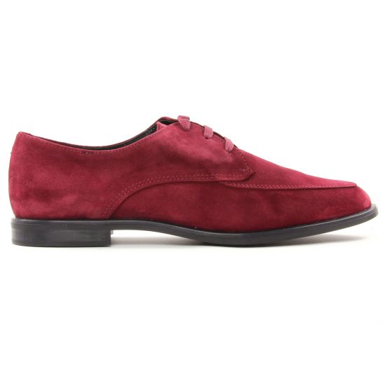 derbies rouge mode femme automne hiver - Photo Produit 2