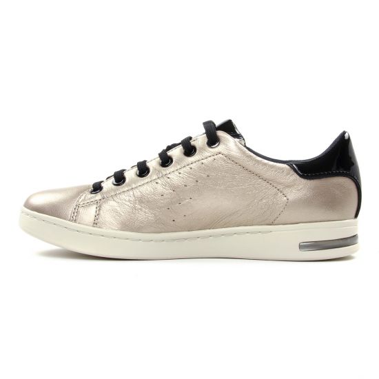 tennis beige doré mode femme automne hiver - Photo Produit 2