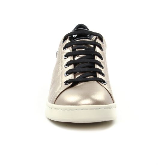 tennis beige doré mode femme automne hiver - Photo Produit 5