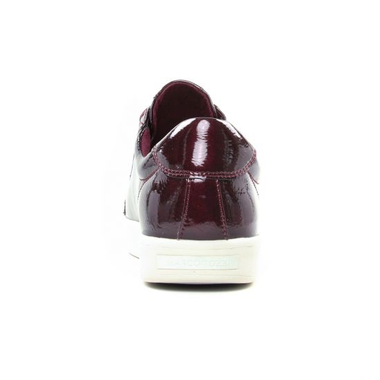 tennis bordeaux mode femme automne hiver - Photo Produit 7