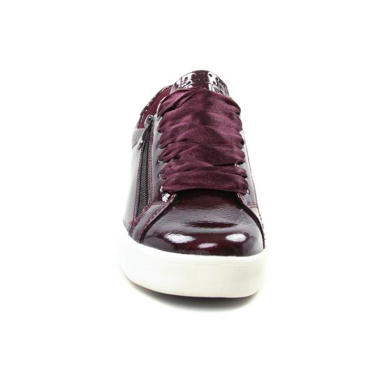 tennis bordeaux mode femme automne hiver - Photo Produit 6