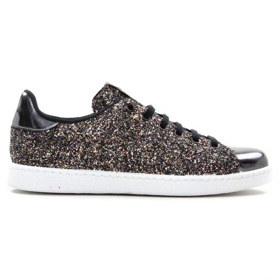 tennis gris argent mode femme automne hiver - Photo Produit 2