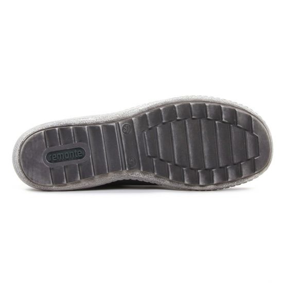 tennis gris foncé mode femme automne hiver - Photo Produit 5