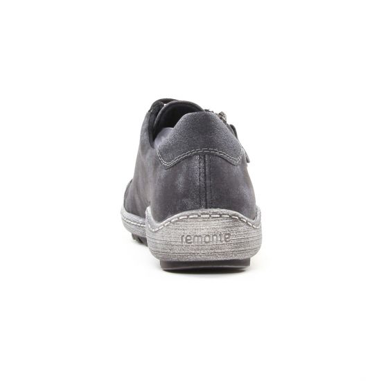 tennis gris foncé mode femme automne hiver - Photo Produit 7