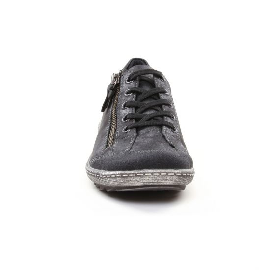 tennis gris foncé mode femme automne hiver - Photo Produit 6