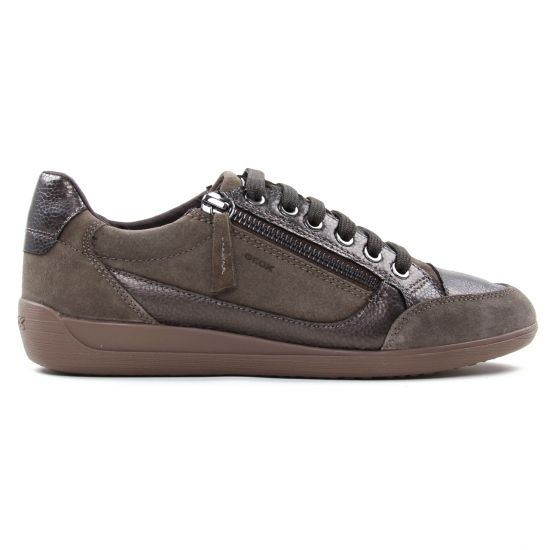 tennis marron gris mode femme automne hiver - Photo Produit 2