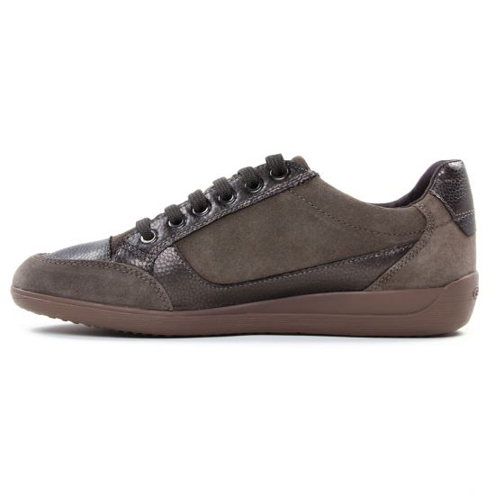 tennis marron gris mode femme automne hiver - Photo Produit 3
