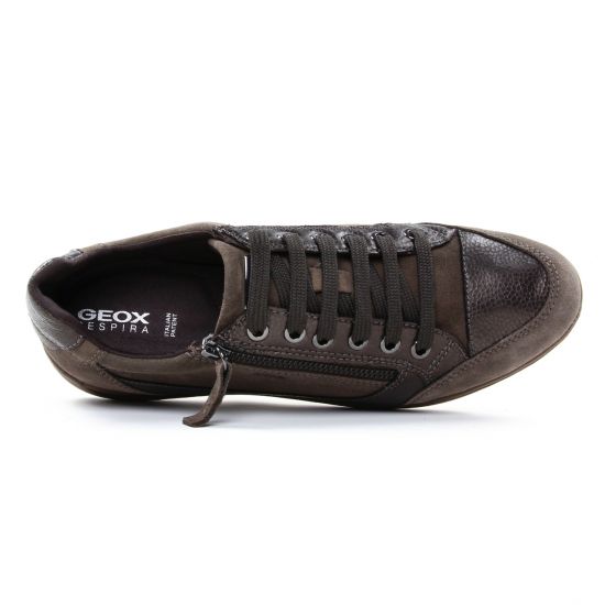 tennis marron gris mode femme automne hiver - Photo Produit 4