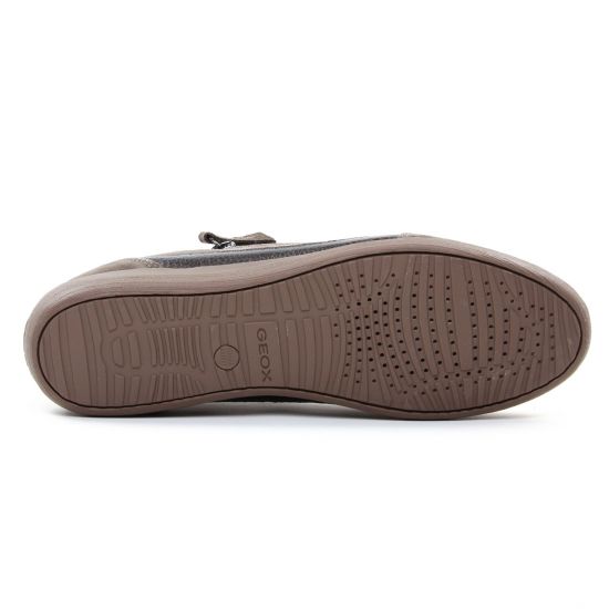 tennis marron gris mode femme automne hiver - Photo Produit 5