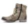 boots beige taupe mode femme automne hiver vue 3