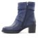 boots bleu mode femme automne hiver vue 3