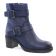 boots bleu mode femme automne hiver vue 1
