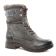 boots fourrées gris mode femme automne hiver vue 1