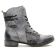 boots gris mode femme automne hiver vue 2