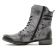 boots gris mode femme automne hiver vue 3