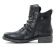 boots noir argent mode femme automne hiver vue 3