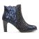 boots talon bleu multi mode femme automne hiver vue 2