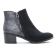 boots talon noir argent mode femme automne hiver vue 2
