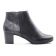 boots confort noir argent mode femme automne hiver vue 2