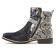 boots talon noir bronze mode femme automne hiver vue 3