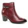 boots talon rouge bordeaux mode femme automne hiver vue 1