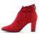 boots talon rouge mode femme automne hiver vue 3