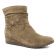 boots taupe beige mode femme automne hiver vue 1