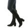 bottes stretch noir mode femme automne hiver vue 8