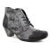 low boots noir gris mode femme automne hiver vue 1