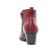 boots talon rouge bordeaux mode femme automne hiver vue 7
