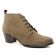 low boots taupe mode femme automne hiver vue 1