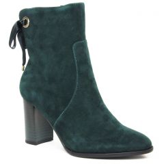 bottines vertes tamaris
