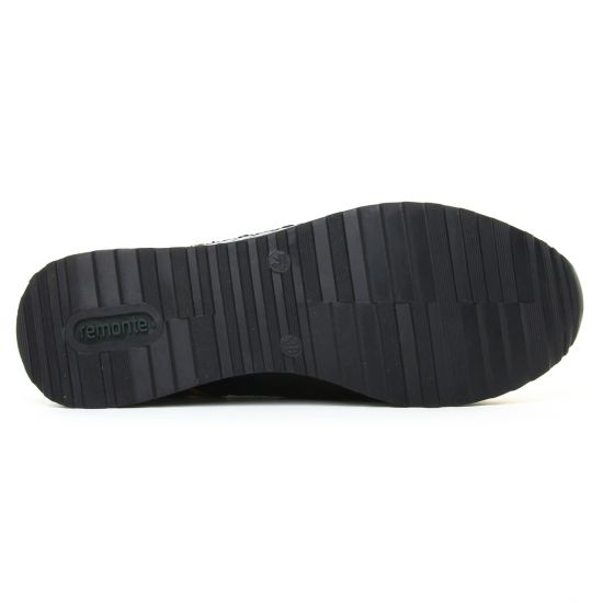 baskets mode beige noir mode femme automne hiver - Photo Produit 5
