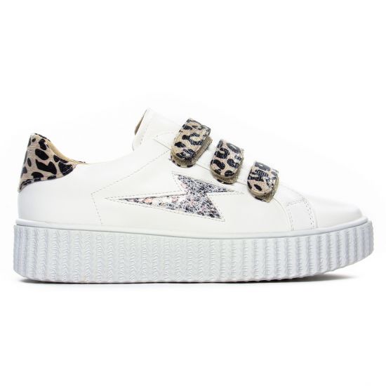 tennis blanc mode femme automne hiver - Photo Produit 2