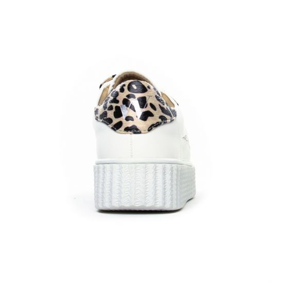 tennis blanc mode femme automne hiver - Photo Produit 7