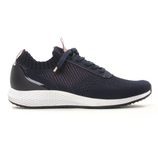 baskets mode bleu marine mode femme automne hiver - Photo Produit 2