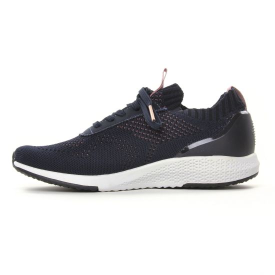 baskets mode bleu marine mode femme automne hiver - Photo Produit 3