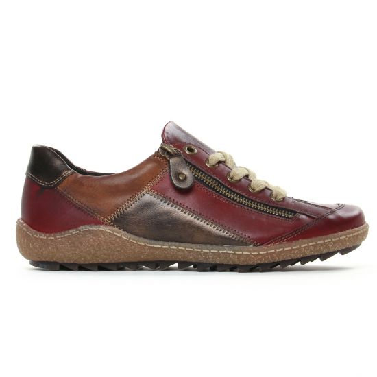 tennis bordeaux mode femme automne hiver - Photo Produit 2