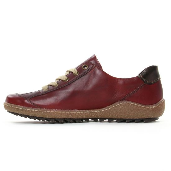 tennis bordeaux mode femme automne hiver - Photo Produit 3