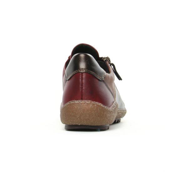 tennis bordeaux mode femme automne hiver - Photo Produit 7