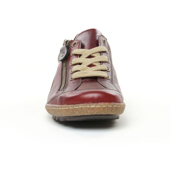tennis bordeaux mode femme automne hiver - Photo Produit 6